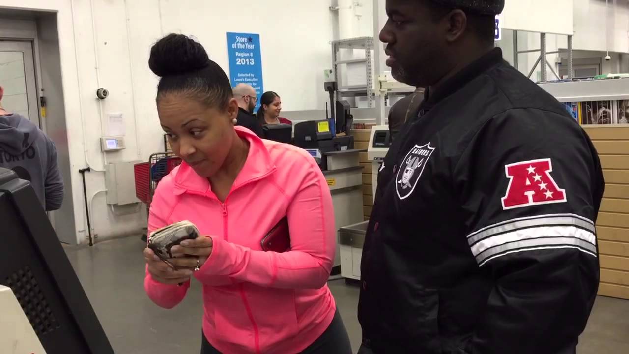 Fun at Lowe's with Warryn