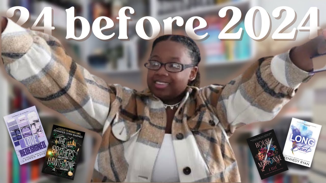 the 24 books i want to read before 2024 | Bookmas Day 2