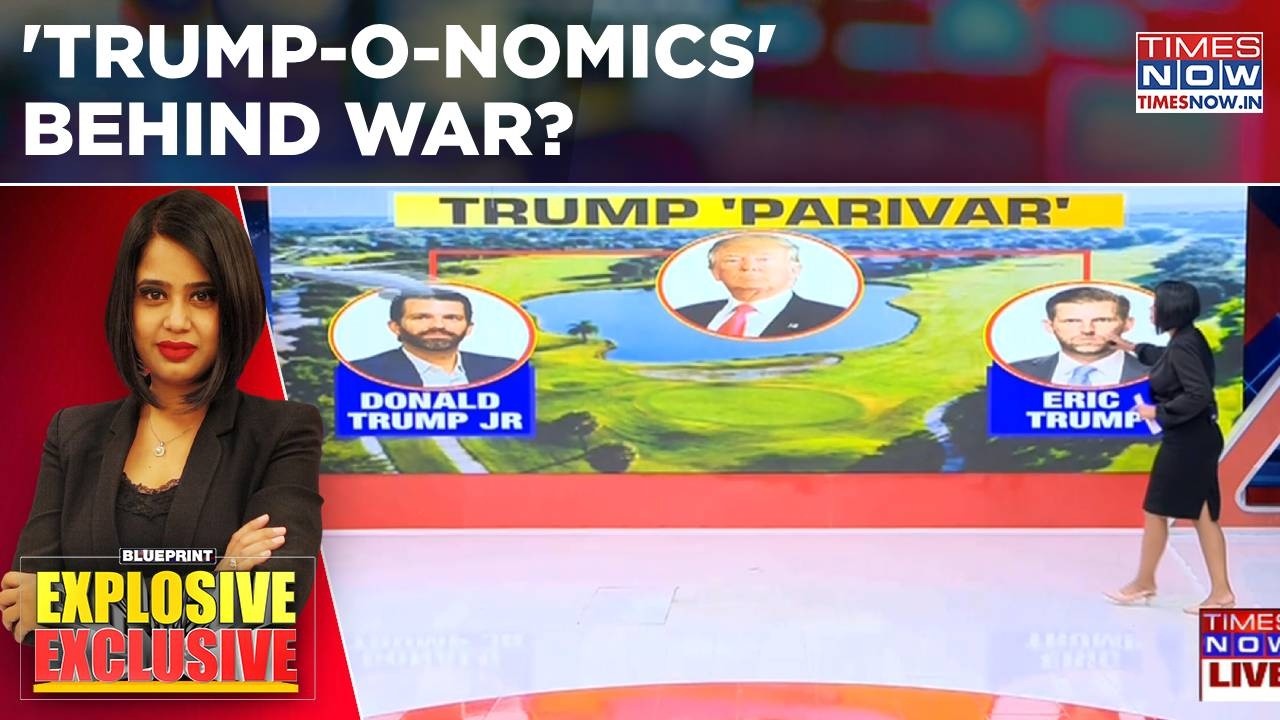 Golf Club Firm Owned By Trump's Sons Merges With Drone Manufacturer; 'Trump-o-Nomics' Behind War?