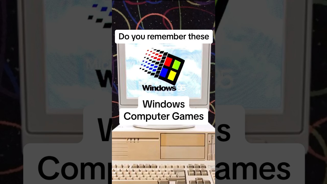 Do You Remember These &lsquo;90s Computer Games #Nostalgia #Gaming #90s #PCGaming #90sGamer #Microsoft