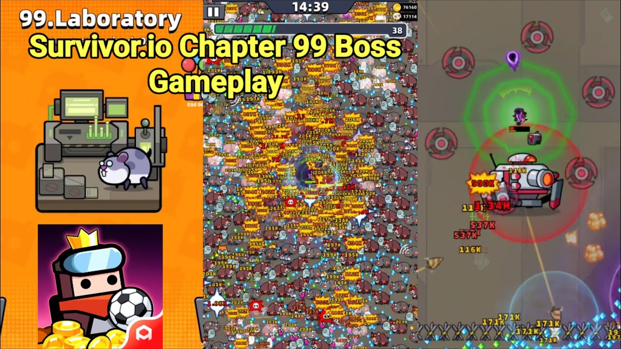 Survivor.io Chapter 99 Boss Gameplay | Best Build