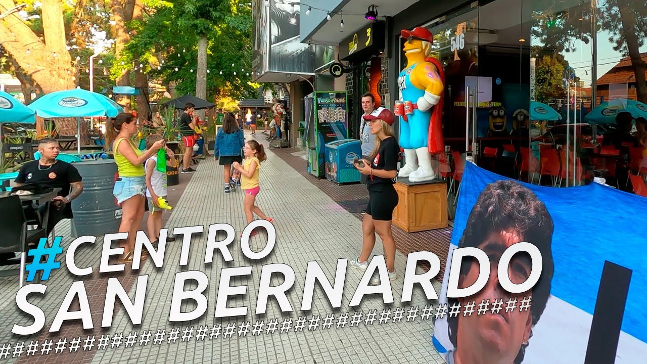 Recorriendo SAN BERNARDO CENTRO VERANO I LA COSTA BUENOS AIRES I ARGENTINA I 4K Walking