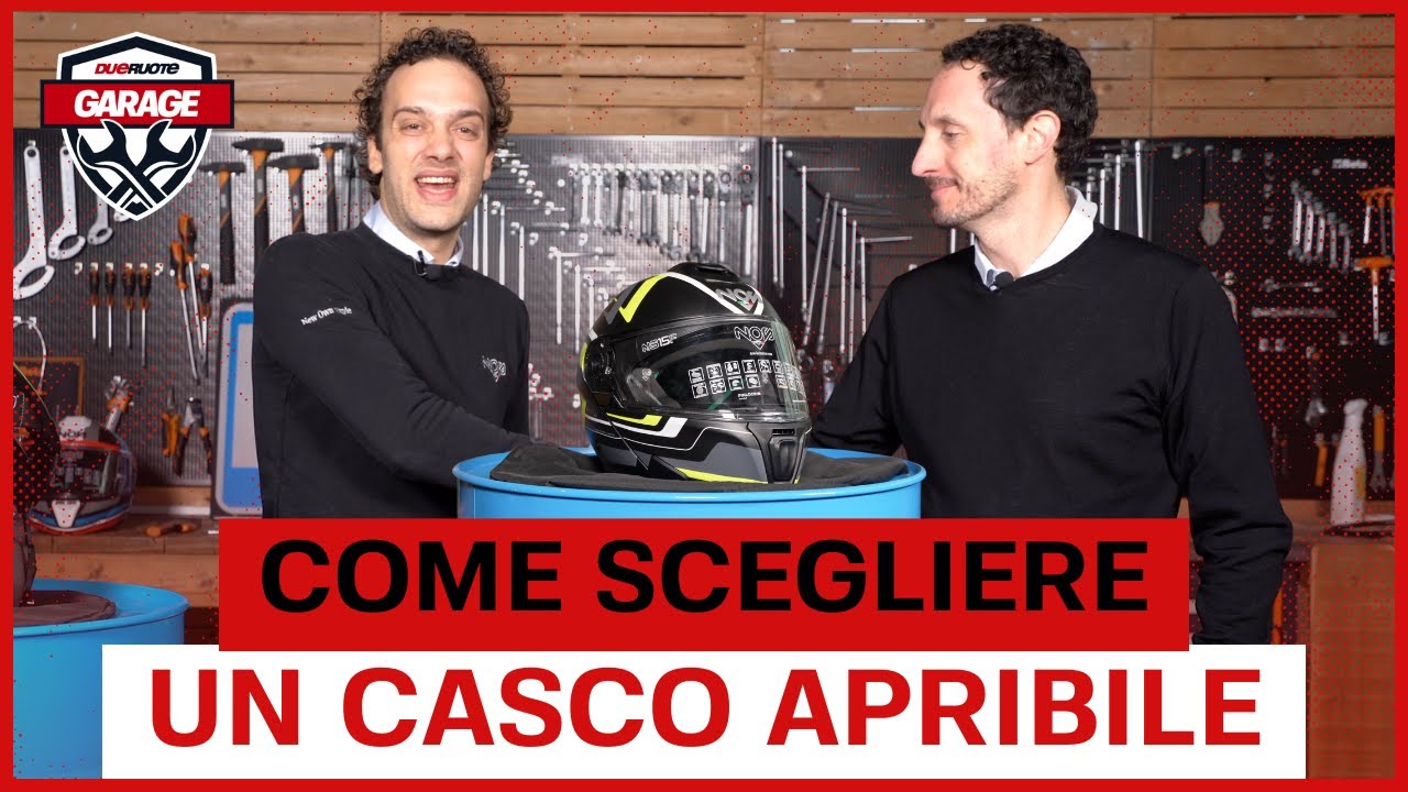 Alla scoperta dei segreti del casco APRIBILE con NOS