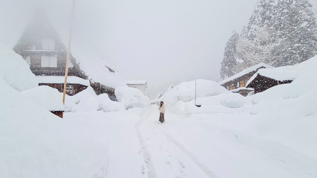 【寒波再び】富山にある-5℃の雪山が大変すぎる状況だった