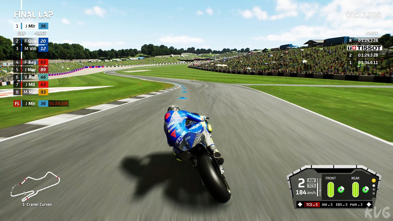 MotoGP 21 - Donington Park Circuit (DoningtonGP) - Gameplay (PC UHD) [4K60FPS]
