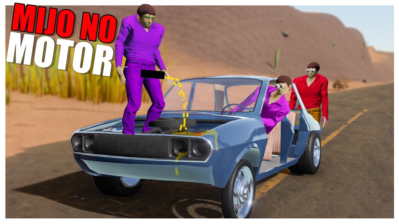 Os 3 PATETAS viajando NOVAMENTE, deu Muita M.... The long drive Multiplayer
