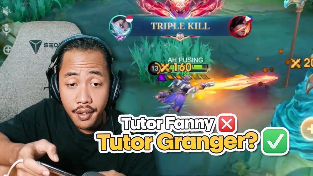 Gak Dapet Fanny, Granger Pun Jadi 🔥 Tutor Dewa Granger Dek??? 👀 - Mobile Legends