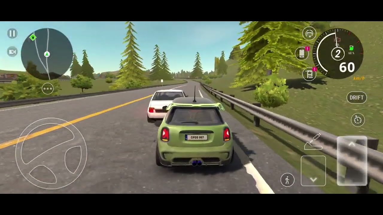 Car Diriting And Racing Game || Car Drive Parking Simulator Gameplay - #car #game 