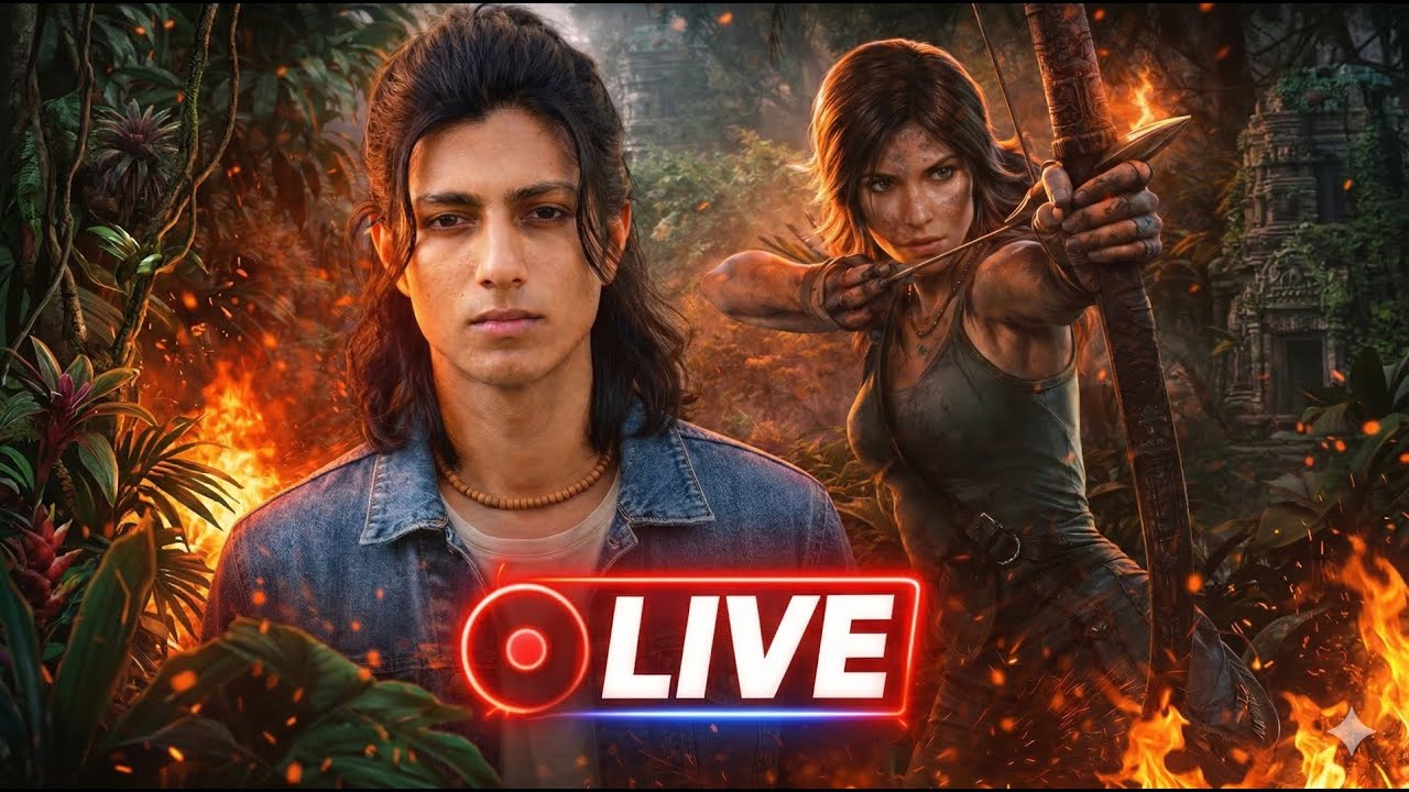 LIVE 🔴 Shadow of the Tomb Raider Gameplay | Hindi | Full Action Adventure 🔥#shortslive