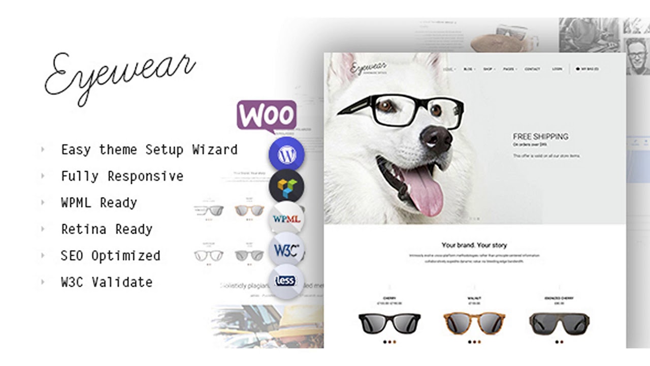 Eyewear - Buy Sell Glasses Online Theme | Themeforest Website Templates and Themes