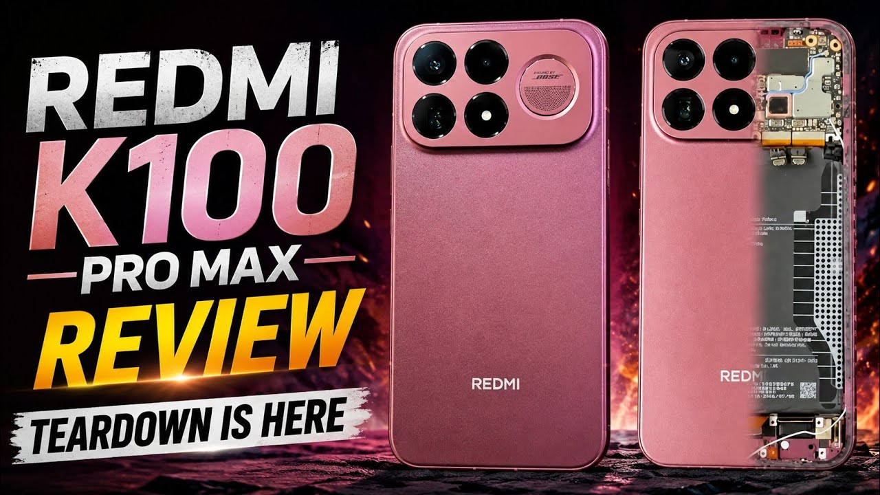 Обзор и разборка Redmi K100 Pro Max уже здесь!