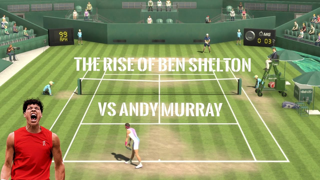🎾The Rise of Ben Shelton - vs Andy Murray - Tennis Elbow 4