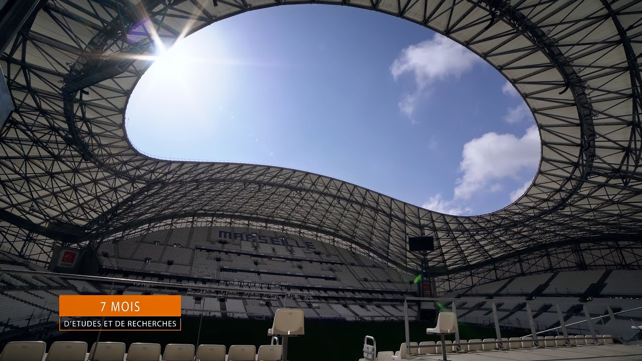 Installation du Wifi Haute densité dans le stade Orange Velodrome
