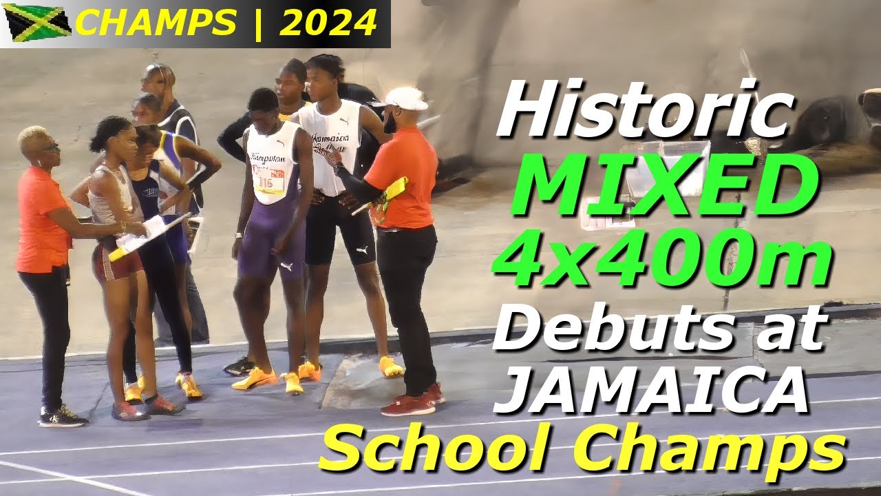 Jamaica Debuts Historic Mixed 4x400m Relay at the National Boys and Girls High School Championships