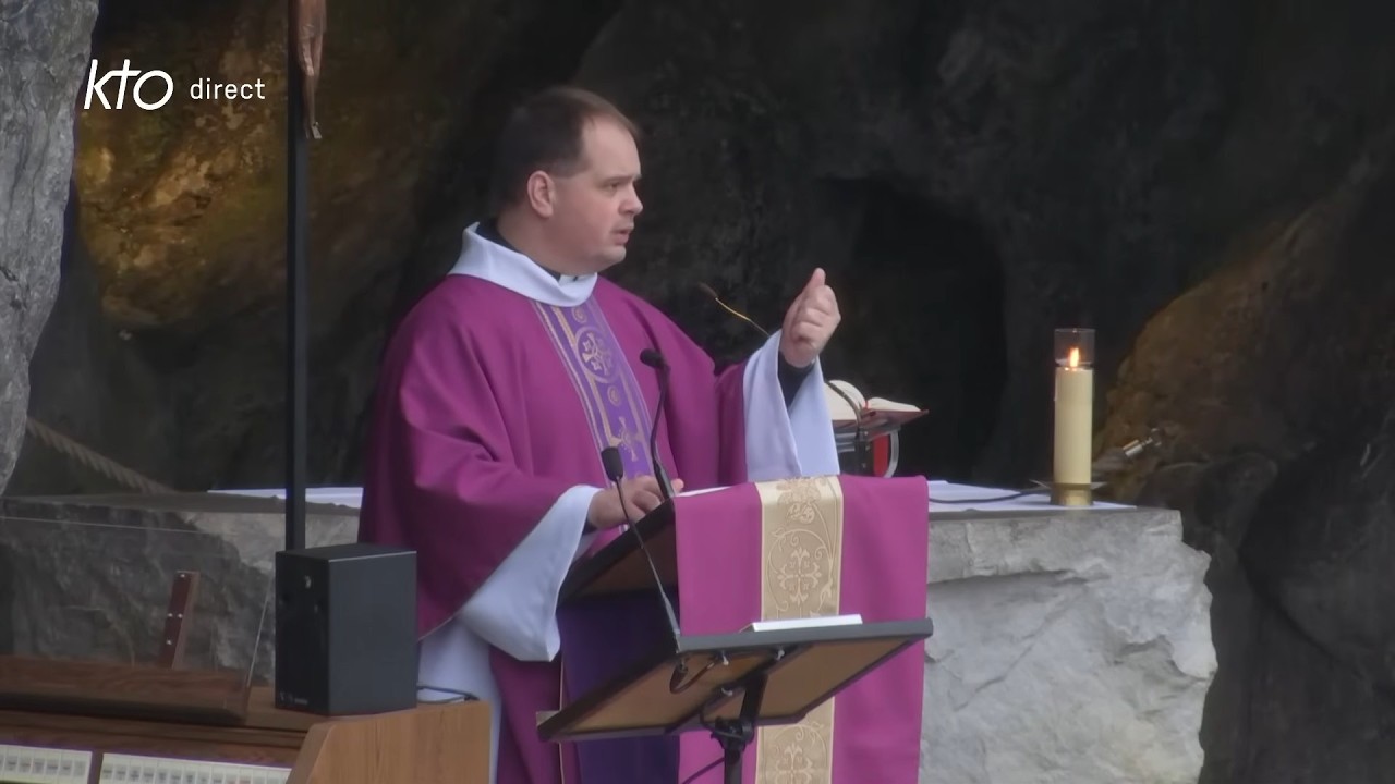 Messe de 10h à Lourdes du 6 mars 2026