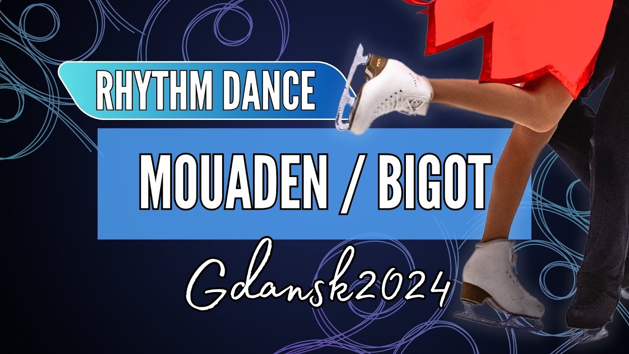 Dania MOUADEN / Theo BIGOT (FRA) | Junior Ice Dance Rhythm Dance | Gdansk 2024