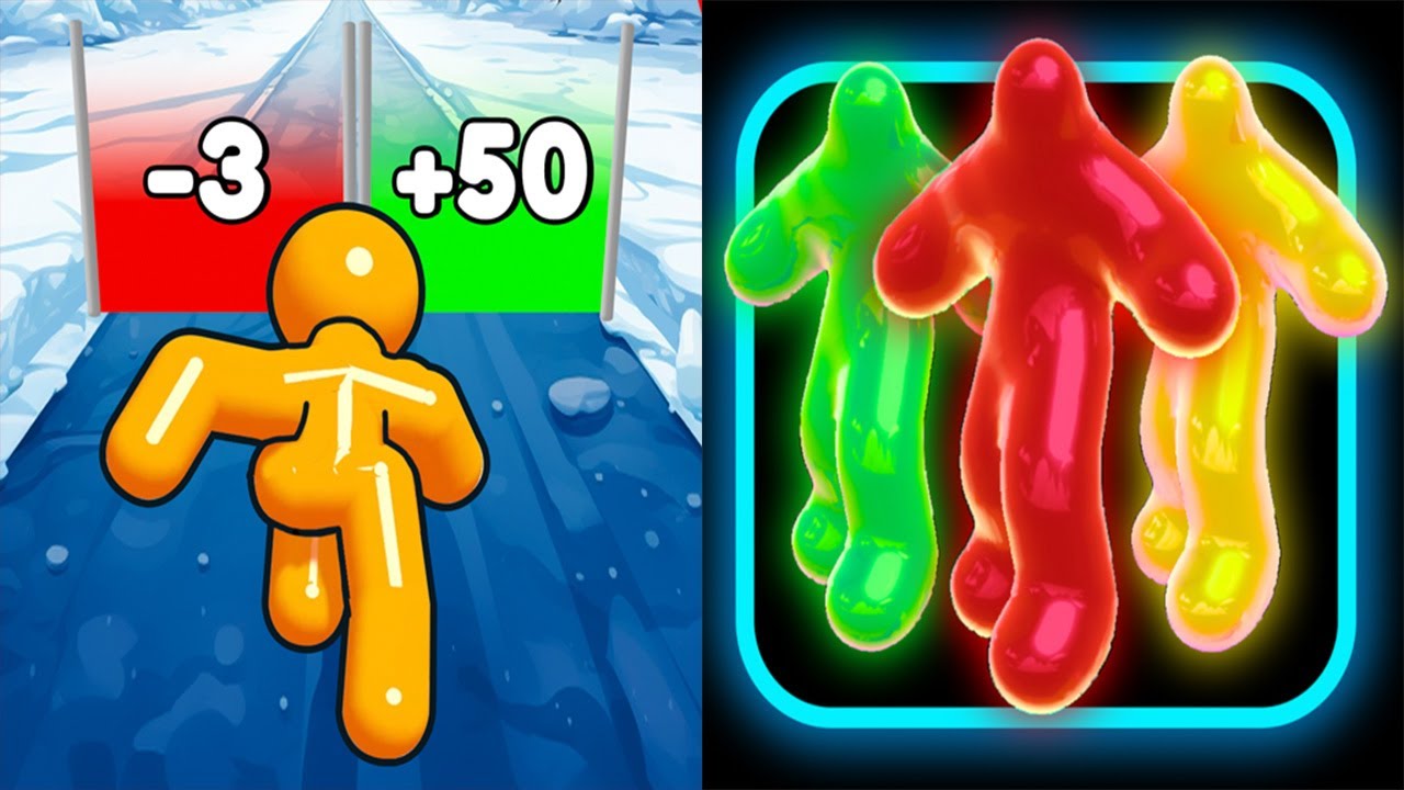 Tall Man Run+Blob Runner 3D - All Level Gameplay Android iOS Ep 3