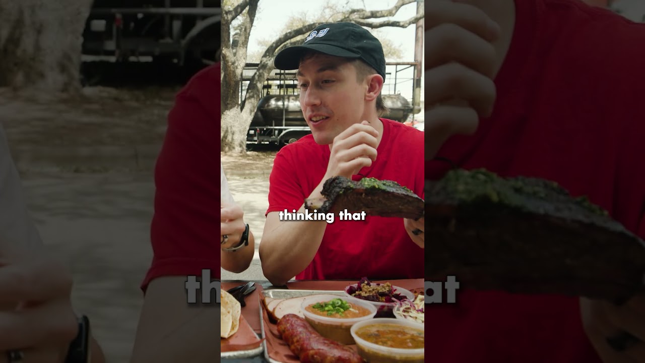Two Brits try Michelin Star Texas Beef Rib!