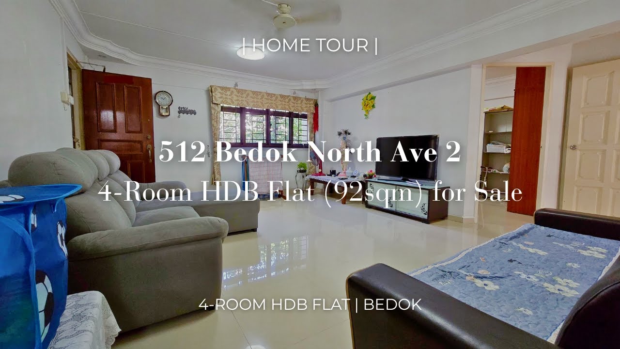 512 Bedok North Ave 2 | Spacious 4room HDB flat (92sqm) | SOLD by @BedokHomes