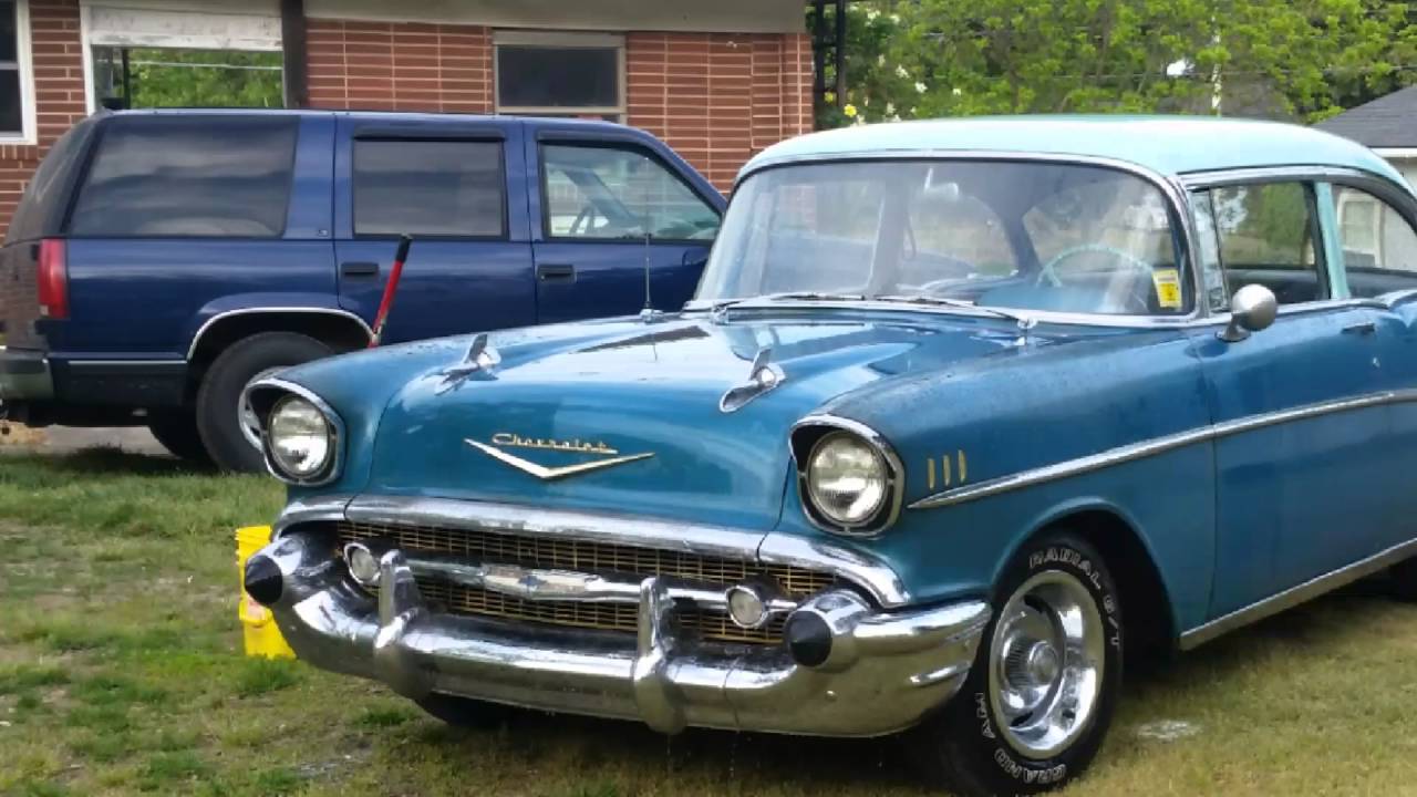 1957 Chevy Belair 2 door post