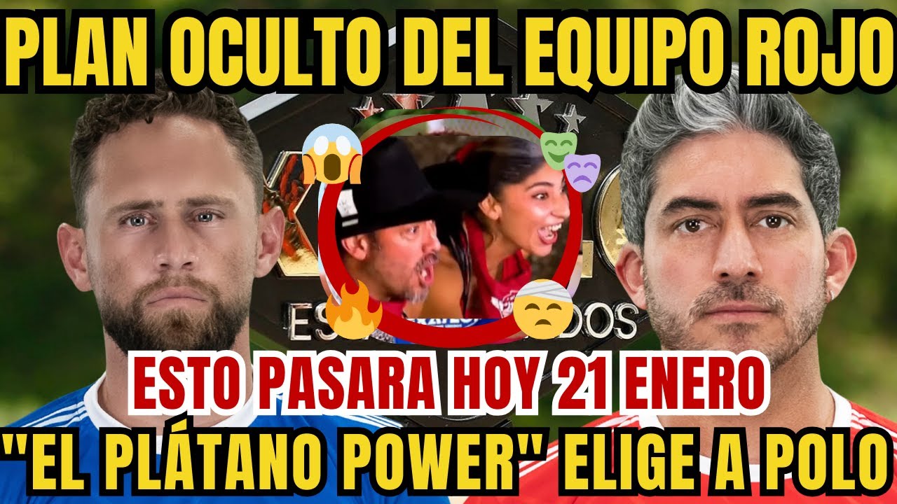 ¿TRAICIÓN? Equipo ROJO planea ELIMINAR su propio COMPAÑERO  EXATLON ESTADOS UNIDOS 2026 CAPITULO 43