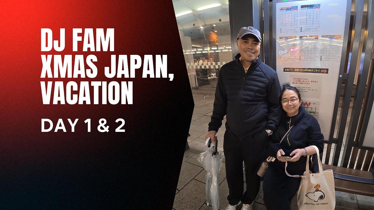 DJ FAM Kyoto, Japan, Days 1 and 2