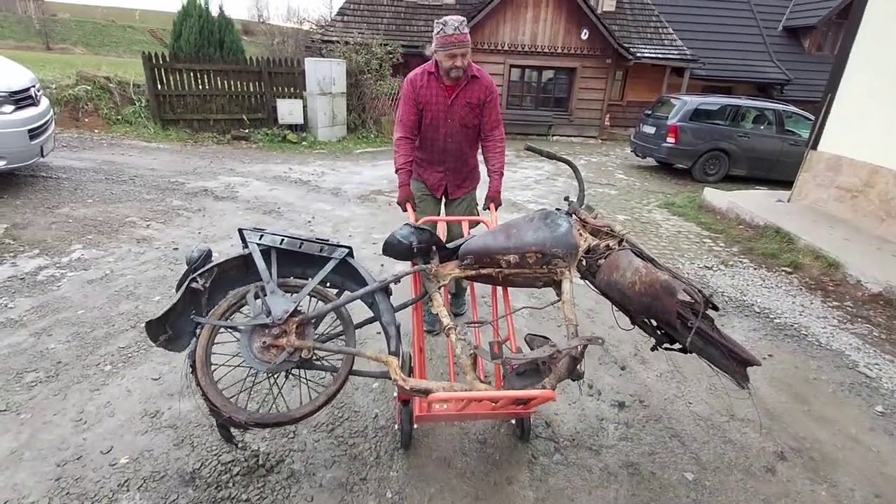 Co słychać w garażu? (#5) - ciężarki, przegląd spalonych motocykli, skradziony Harley WLA