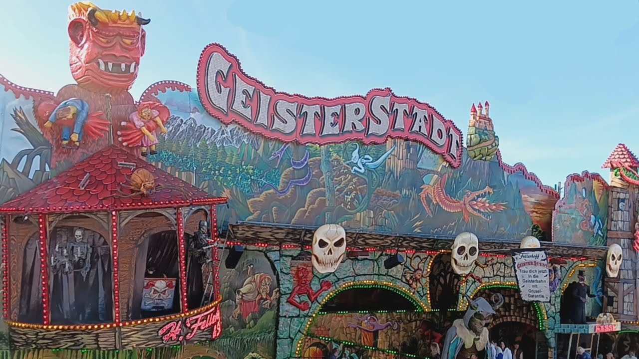 Geisterstadt Fellerhoff|Onride Video|Freiburger Mess 2024