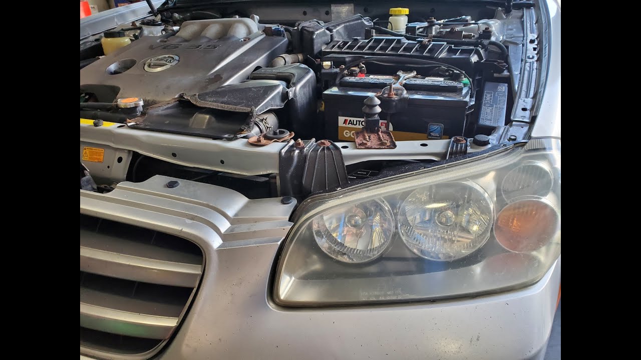 03 MAXIMA HORN SWAP, SLOTTED ROTORS & PADS, EXHAUST... AND A SURPRISE...