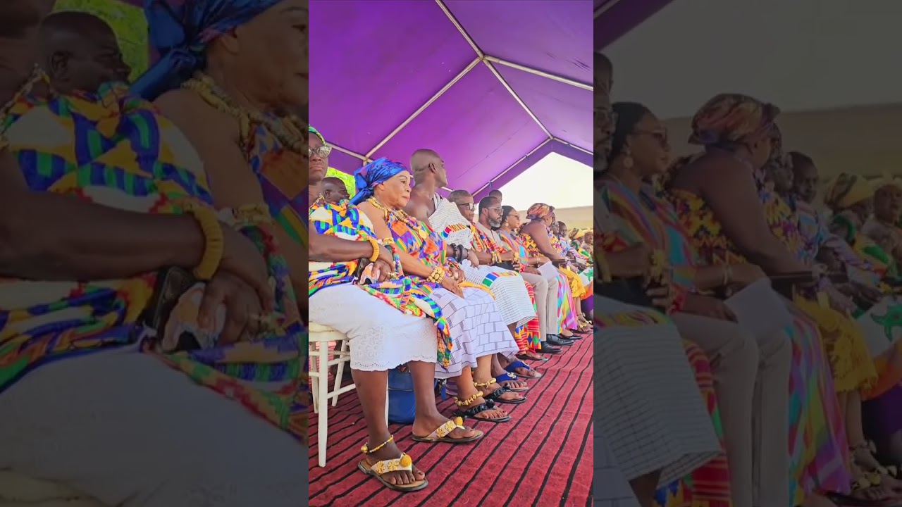 Meet the royals at the. Lunch of oguaa fetu festival 2025