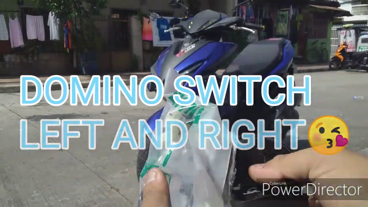 HOW TO INSTALL DOMINO SWITCH TO AEROX 155 /mio i125/ sporty/ soul i