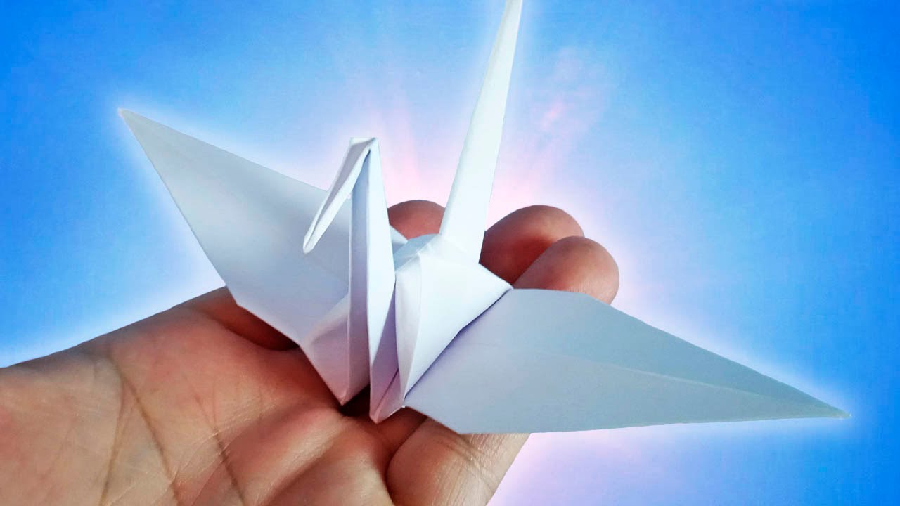 Tsuru de Origami Fácil | Uns Craft