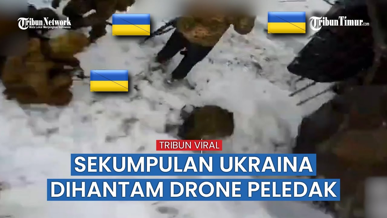 Drone FPV KVN Rusia Sikat Pengangkut Personel Lapis Baja Ukraina di Kursk