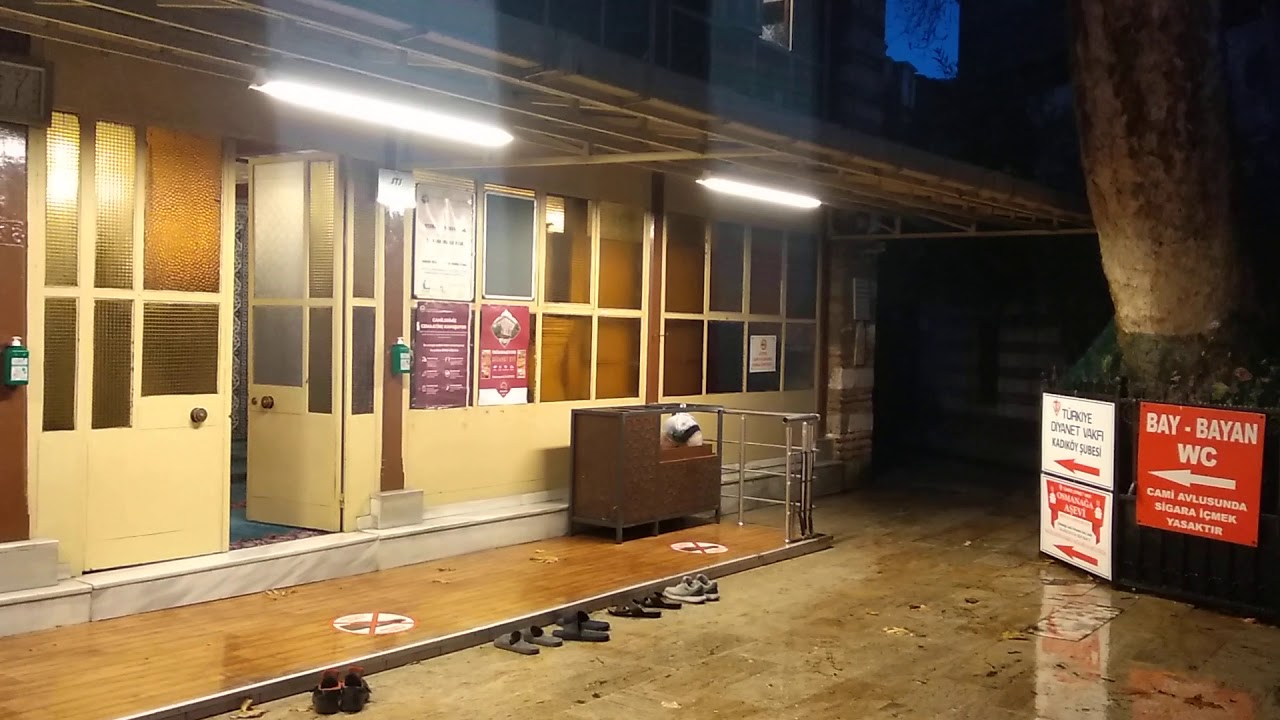 Osmanağa Camii 09.01.2021 Cumartesi merkezî akşam ezanı, okuyan Veysel AYDIN