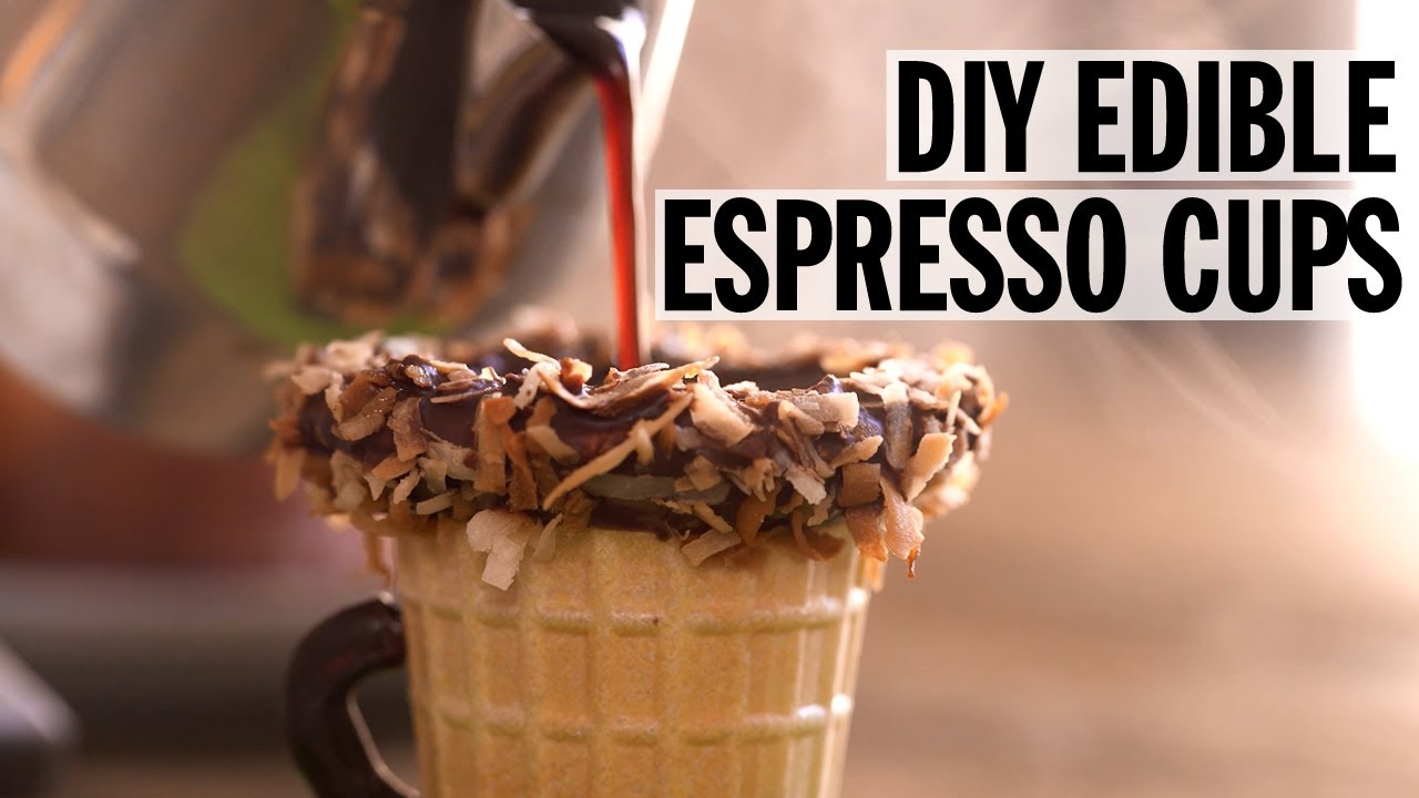 How to Make Edible Espresso Cups | Food Network