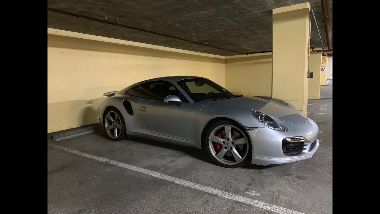 Porsche 911 Turbo 991.1 (2013-2016) air filter change tutorial