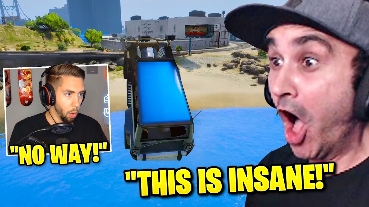 Summit1g Can't Stop Laughing at NEW Escape Plan in GTA Prodigy RP