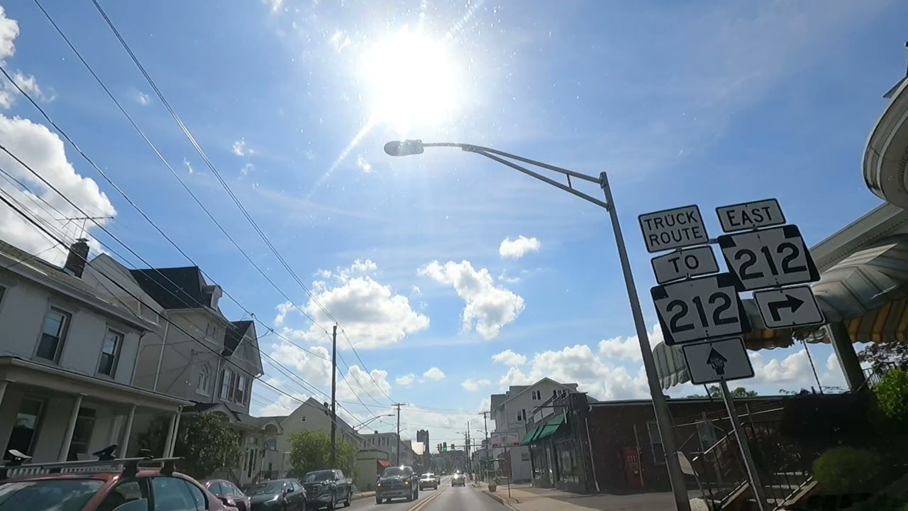 DRIVING TOUR-QUAKERTOWN, PENNSYLVANIA 
SCENIC BACKROADS PART 1