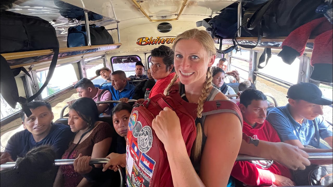 Crossing from Guatemala to Mexico.