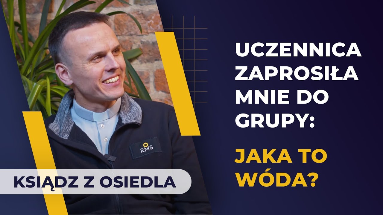 Rozmowa z ks. Rafałem Główczyńskim znanym jako "księdzem z osiedla"