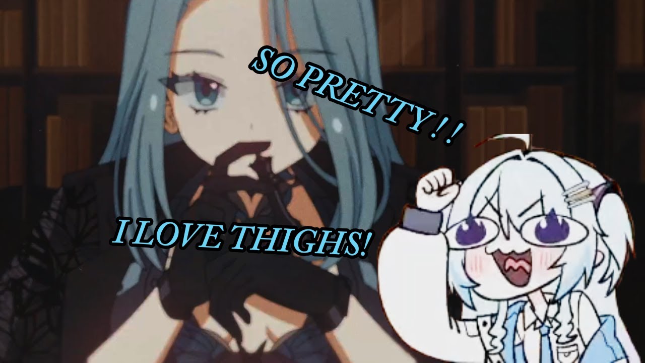 Nagi REALLY loves AmaLee ( and thighs )