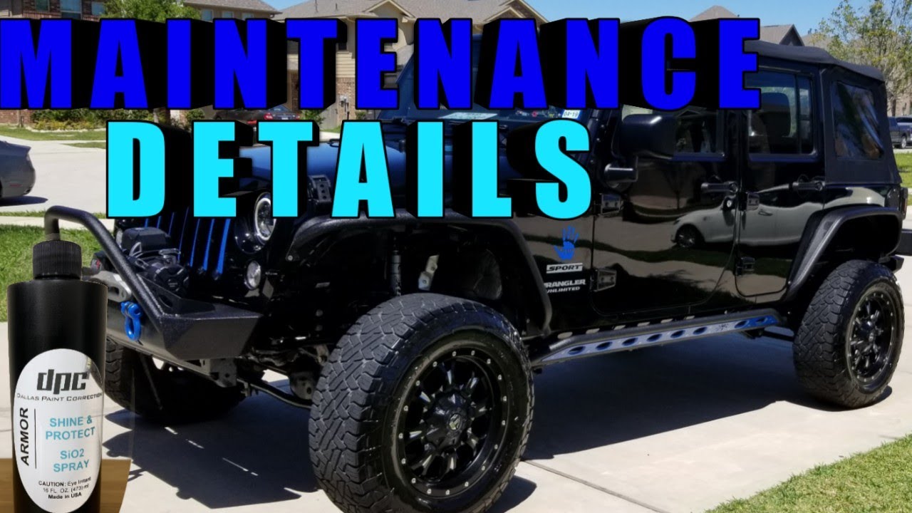 DPC Armor Shine & Protect Si02 Spray After 1 Month still going strong on Jeep