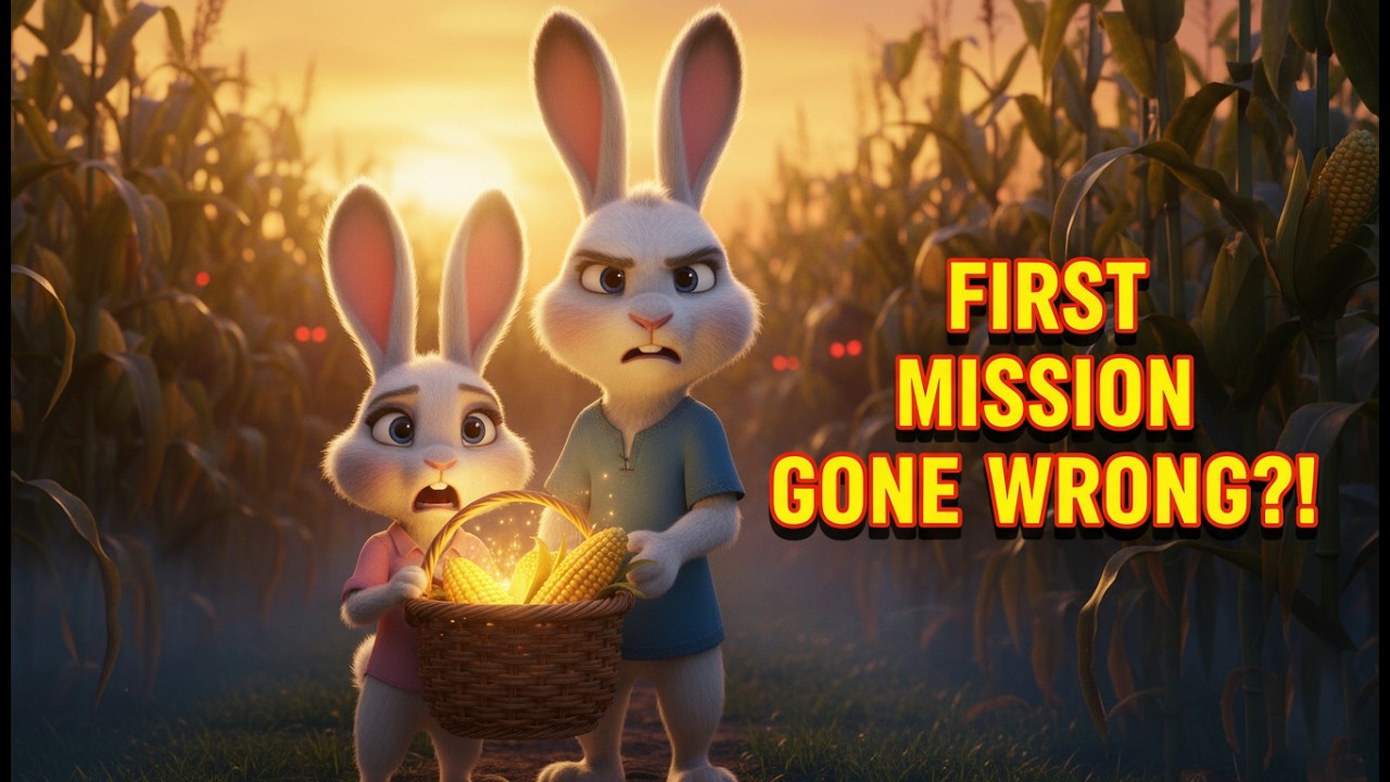 “OH NO! Rinko’s First Mission Fails 😱🐰💖 | Funny & Emotional Rabbit Short”