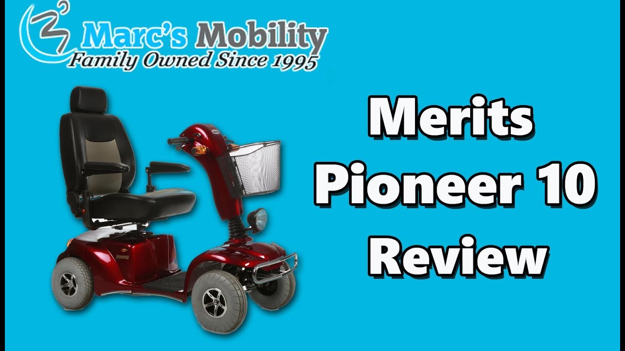 Самокат Merits Pioneer 10 Extra Large Mobility — Большой самокат — Marc's Mobility
