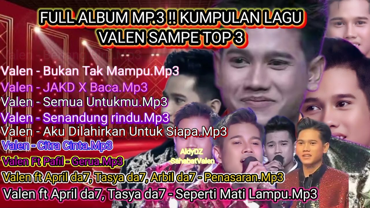 FULL ALBUM MP.3‼️KUMPULAN LAGU VALEN DA7 (PAMEKASAN) SAMPE TOP THREE !! KEREN SEMUA.