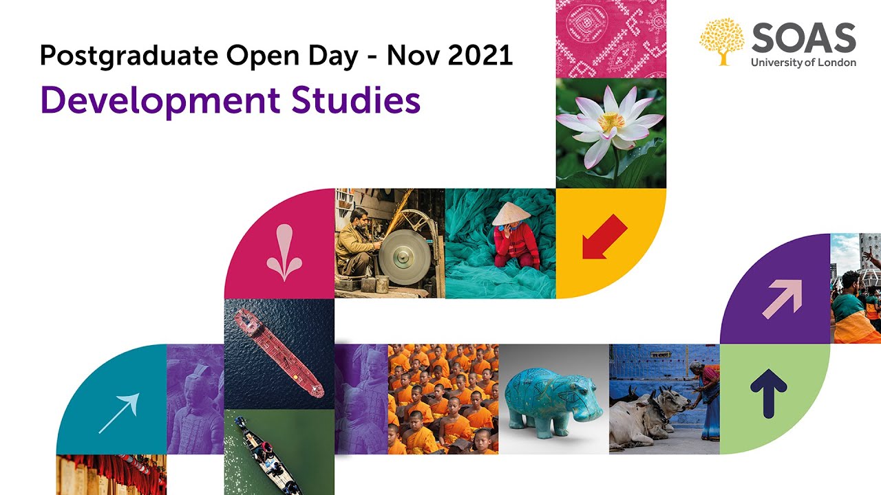 Development Studies: Postgraduate Open Day - 24 November 2021