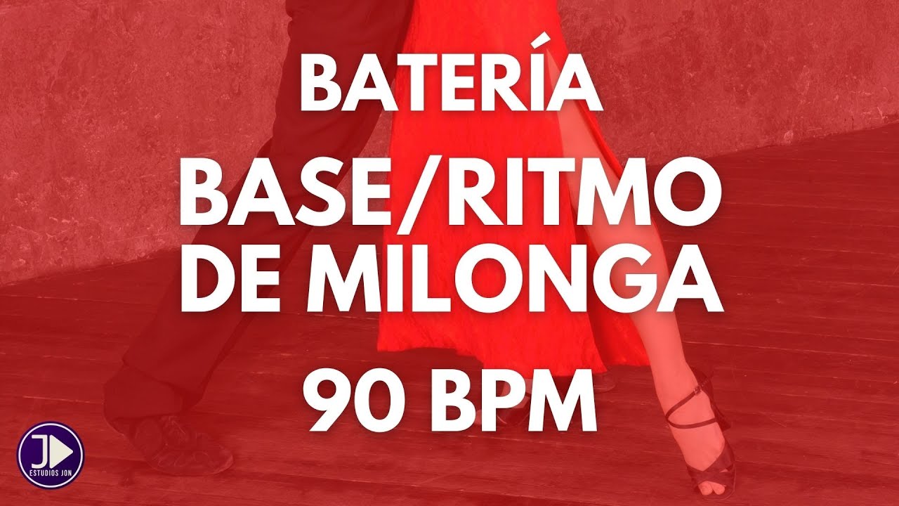 Base de MILONGA 90 BPM | Ritmo Para Practicar