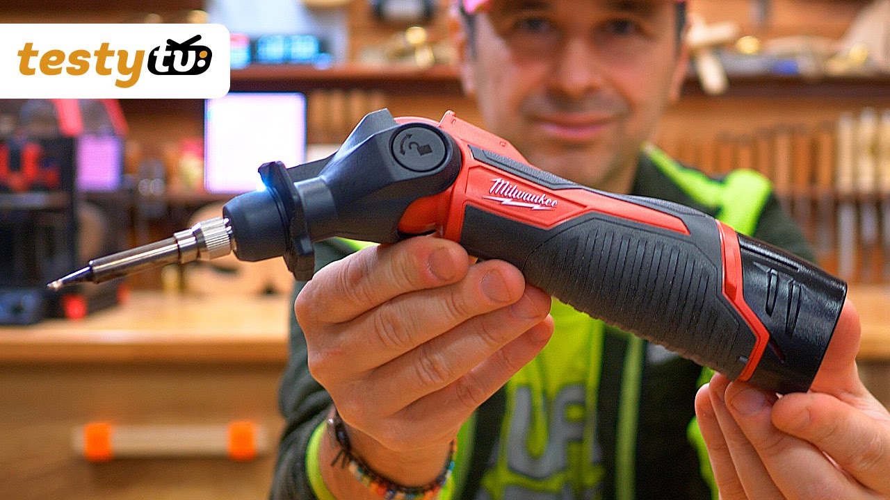 Milwaukee M12 SI - subkompaktowa lutownica akumulatorowa