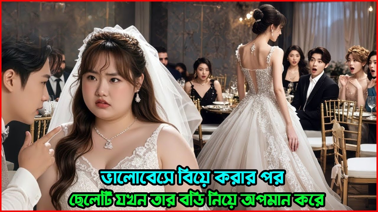 ভালবেসে বিয়ে করার পর ছেলেটি যখন তার বডি নিয়ে অপমান করে 🤬💔  KDrama Explaine IN Bangla