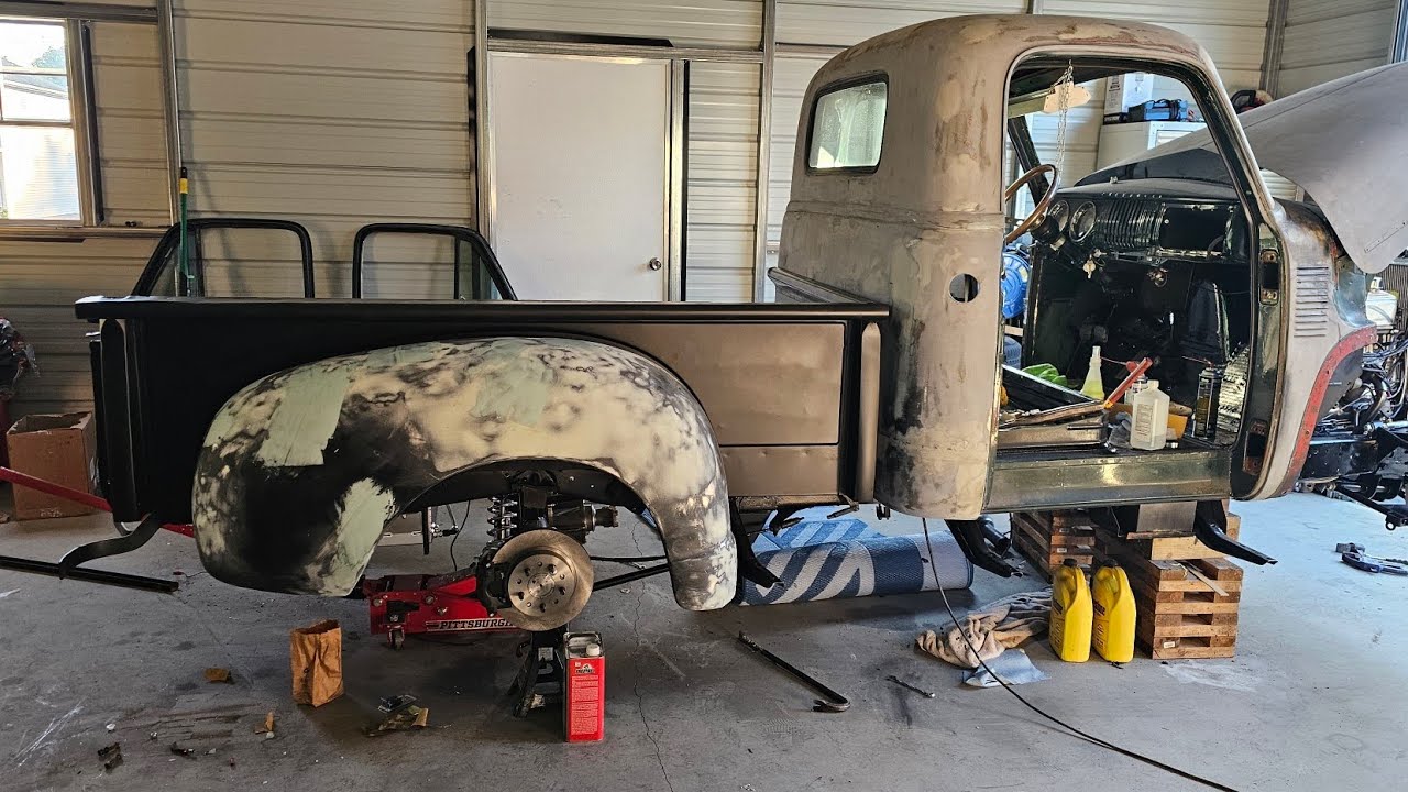 Chevy  1954 3100  wheel measurements.